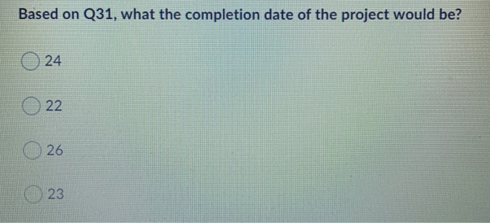 A construction project is broken down into