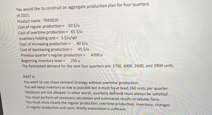Please use excel with equations showing how you