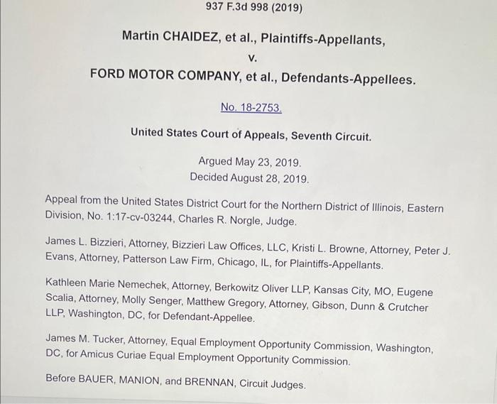 Martin CHAIDEZ, et al., Plaintiffs-Appellants, v.