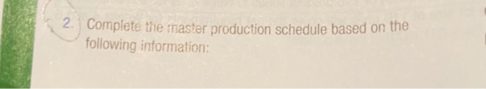 please show step by step formulas in excel 2.