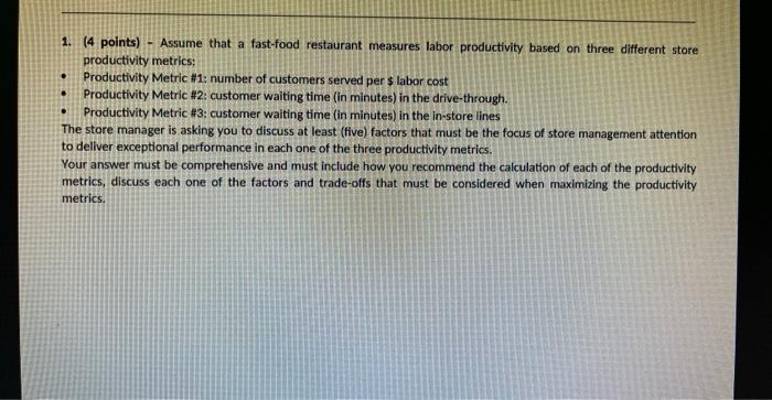 The textbook is no help.. pls help 1. (4 points)