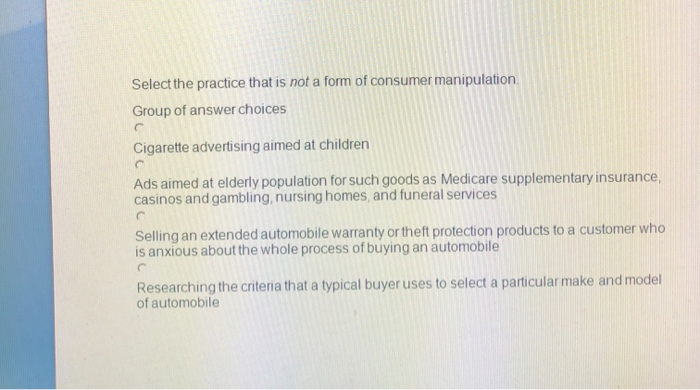 Question 11 pts Identify the statement that