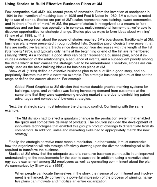 1. What is the problem? Why the organisation