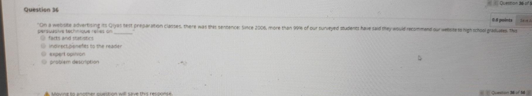 s 18 Question 3 The statement Dd you know you can