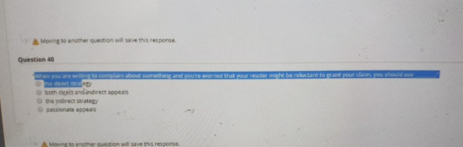 s 18 Question 3 The statement Dd you know you can