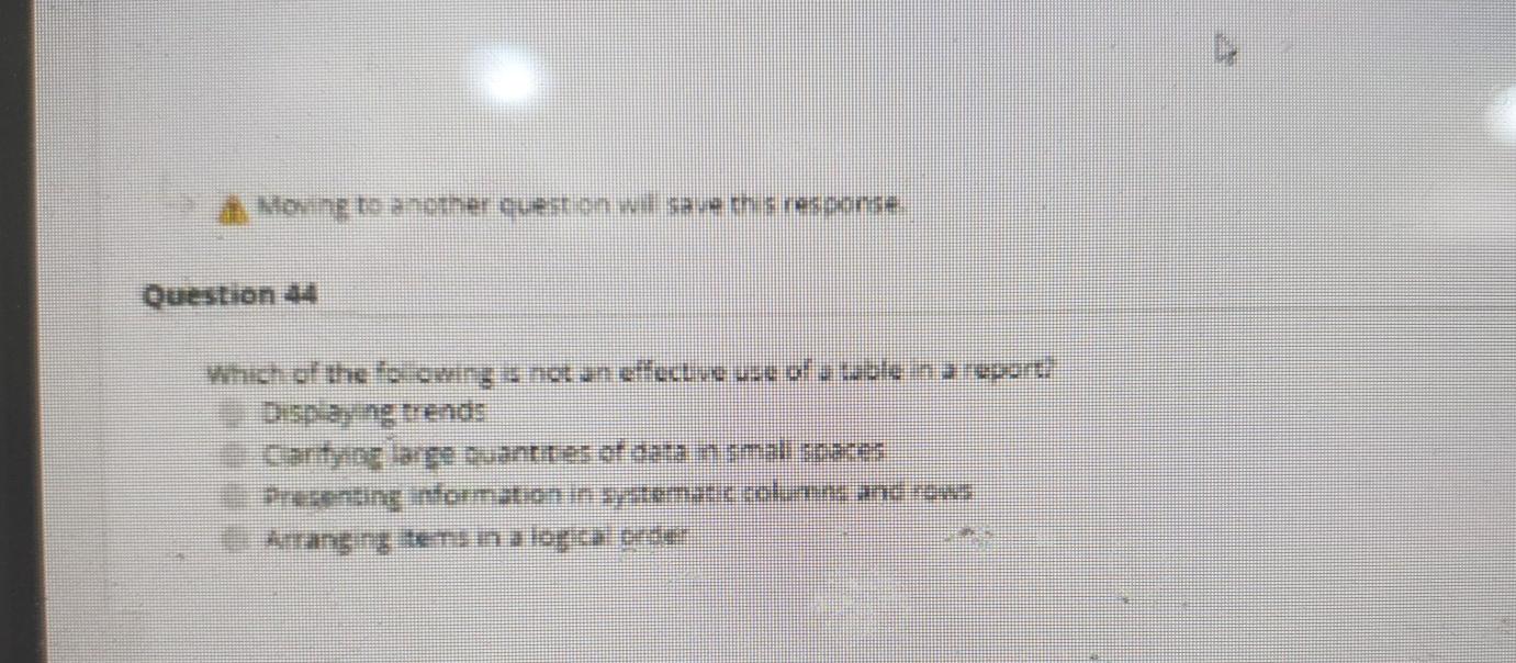 s 18 Question 3 The statement Dd you know you can