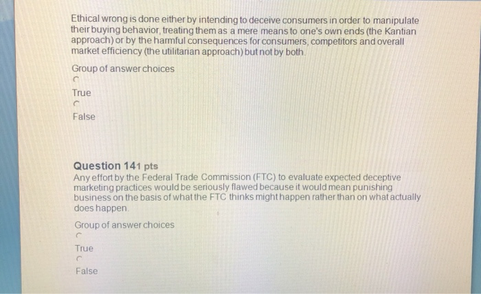 Ethical wrong is done either by intending to