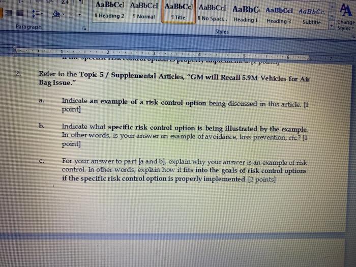 Hot: Read the questions carefully and be sure