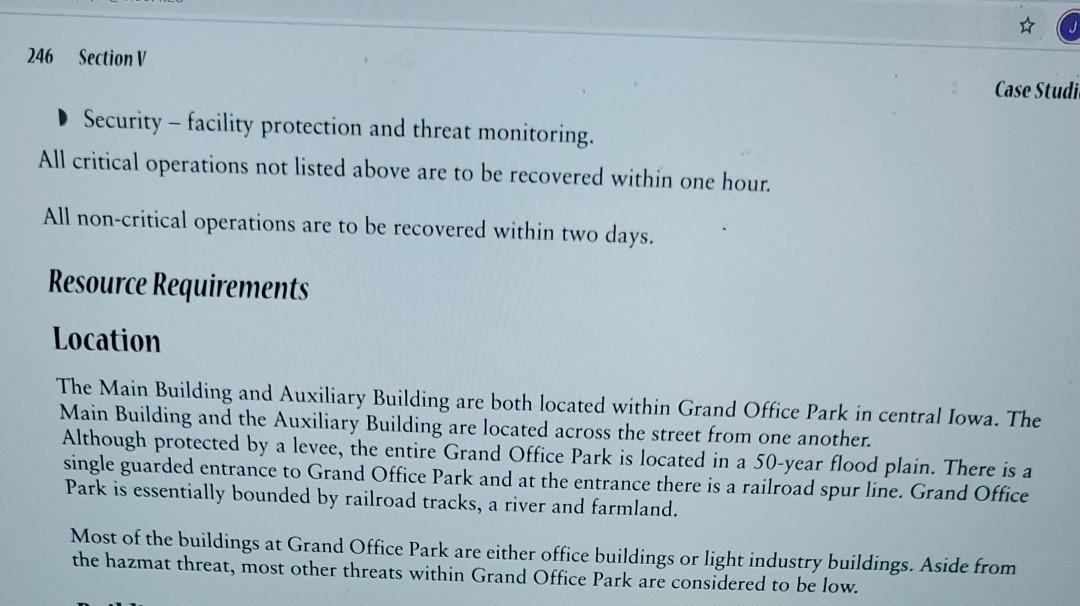 Case Studies Support Departments and Operational