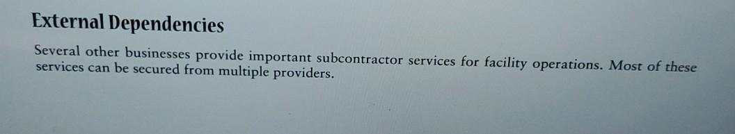 Case Studies Support Departments and Operational