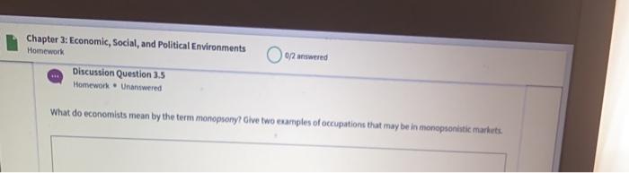 Chapter 3: Economic, social, and Political