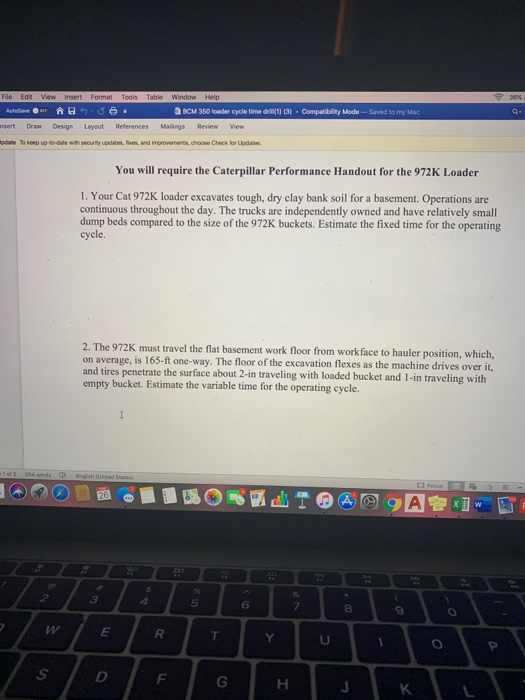 (3). Compatibility Mode - Saved to my Mac Q File