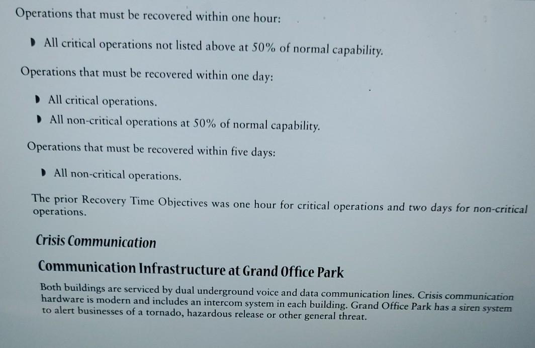 Case Studies Support Departments and Operational