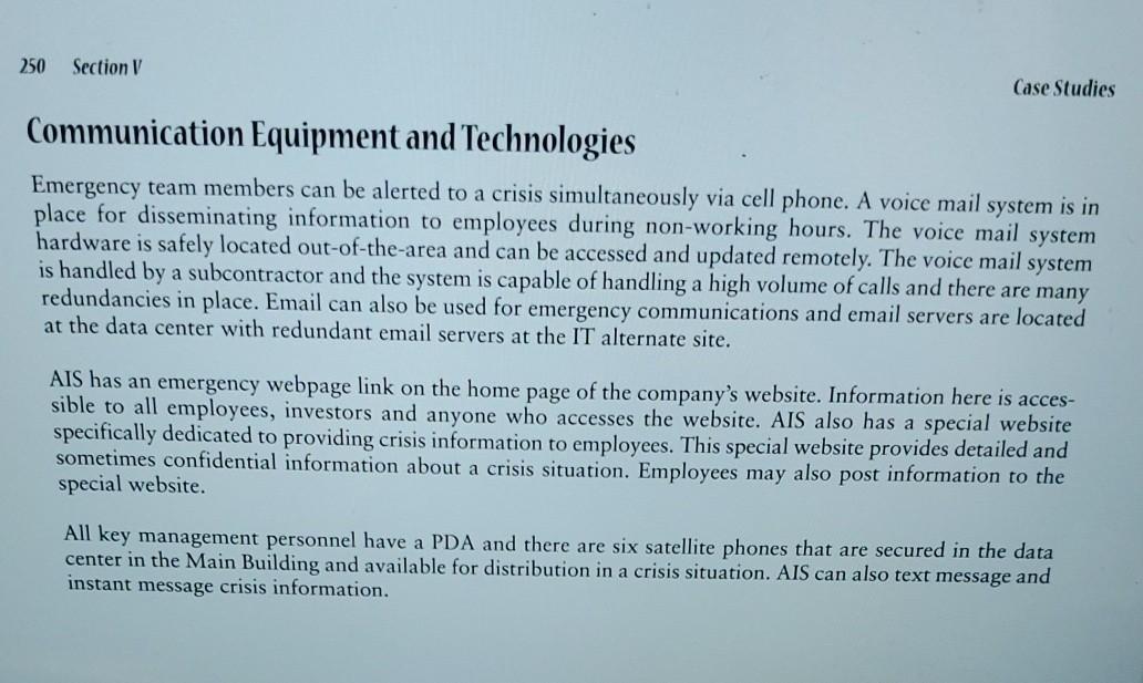 Case Studies Support Departments and Operational