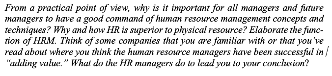 From a practical point of view, why is it