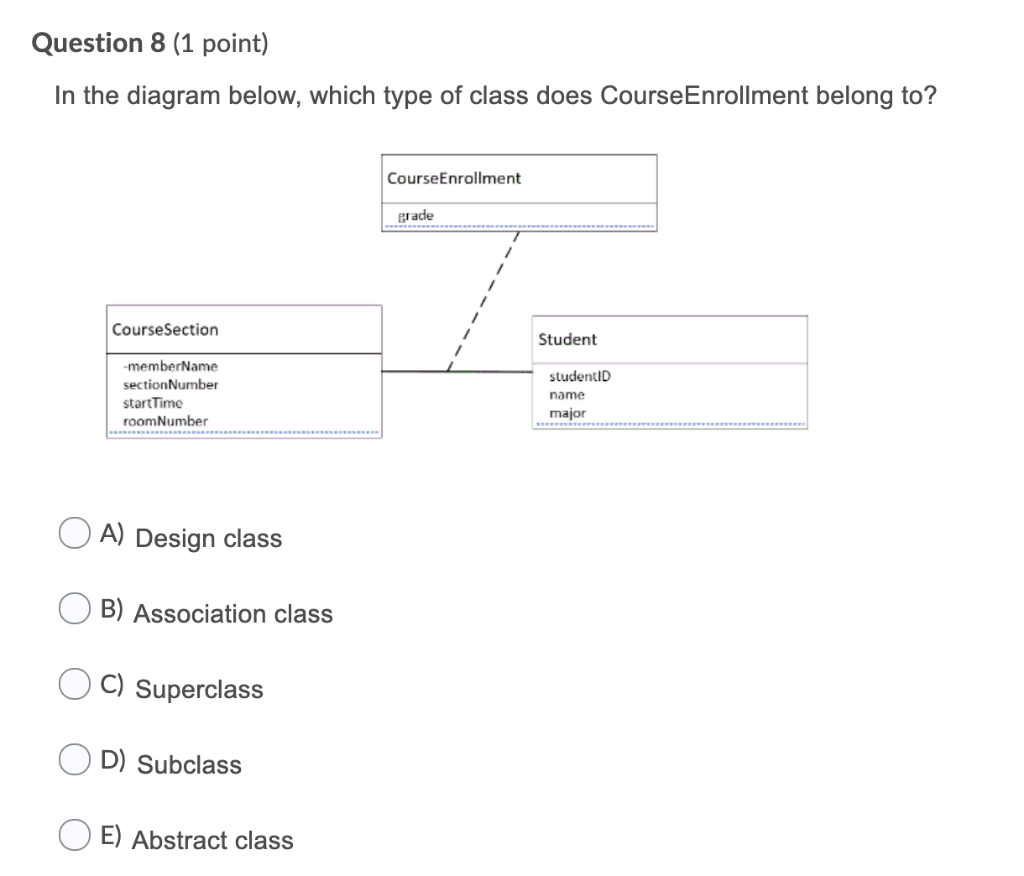 ANSWER QUICKLY Question 8 (1 point) In the