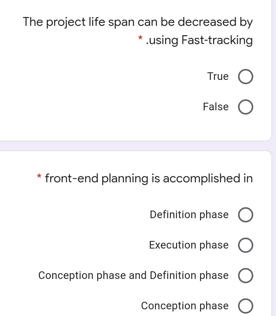The project life span can be decreased by *.using