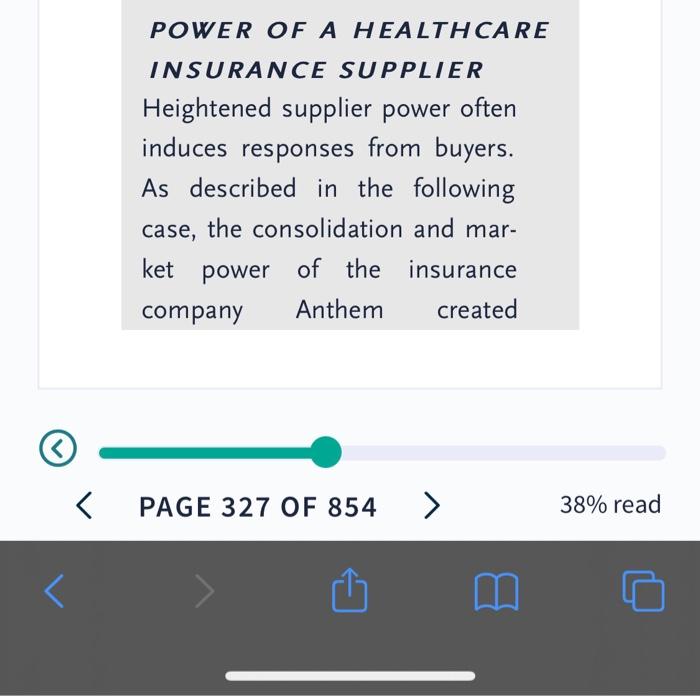 strategic heathcare management evaluate the case