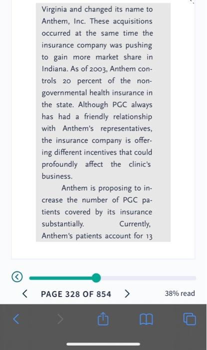 strategic heathcare management evaluate the case
