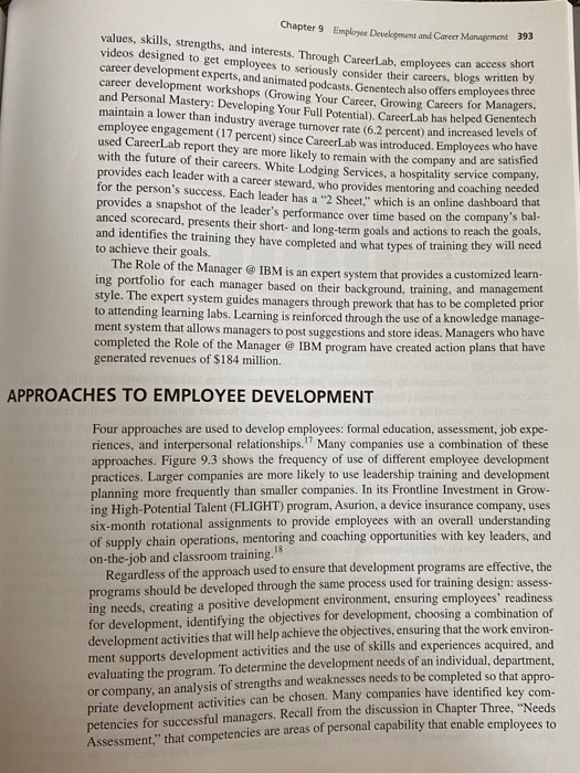 Develop a detailed development plan for a Human