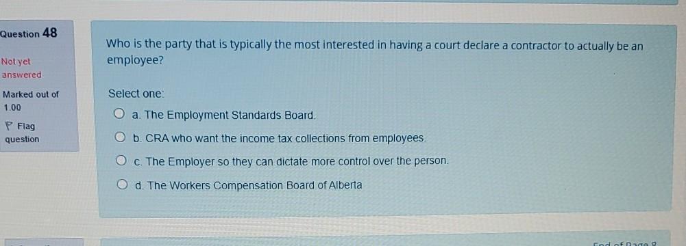 Question 45 Regarding intellectual property law,