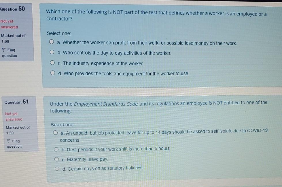 Question 45 Regarding intellectual property law,