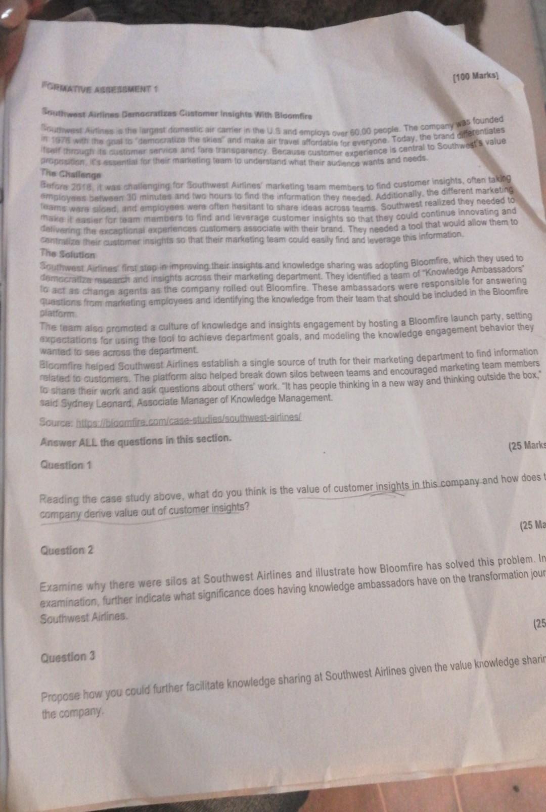 Reading the case study, what do you think is the