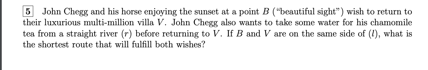 this is all information i have 5 John Chegg and