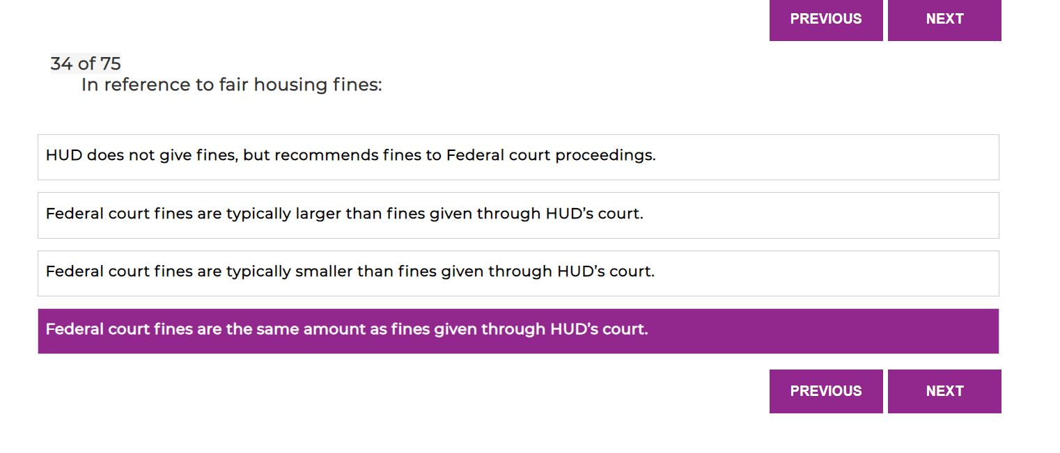 PREVIOUS NEXT 34 of 75 In reference to fair