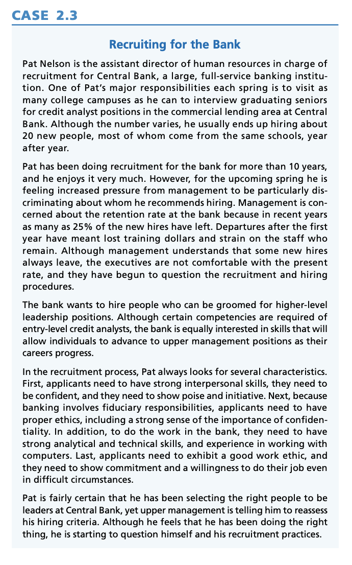 1. Based on ideas described in the trait