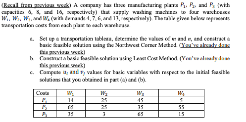 Question B needs solving. (Recall from previous