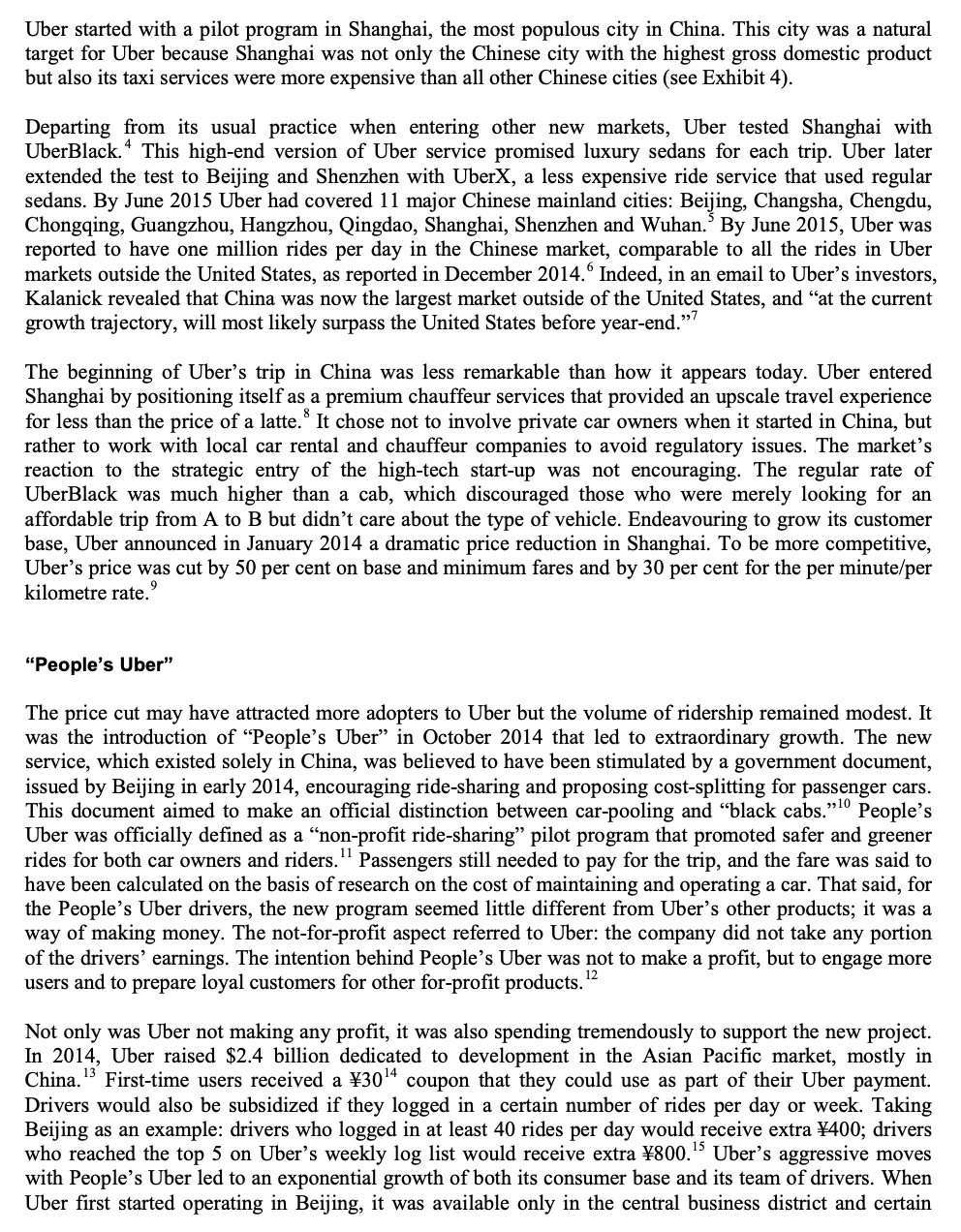 Based on the case below answer these questions: