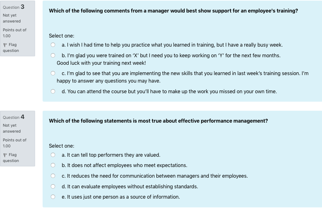 Question 1 Not yet answered ABC Company is