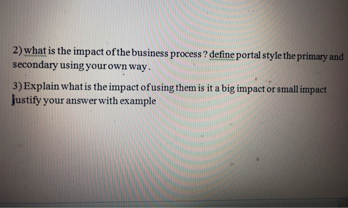 1) How the company will interact with the