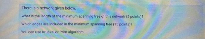 There is a network given below. What is the