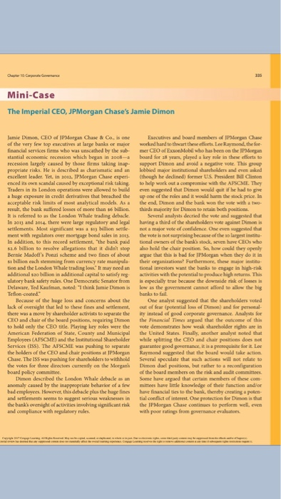 What is happening in the case? What individuals,