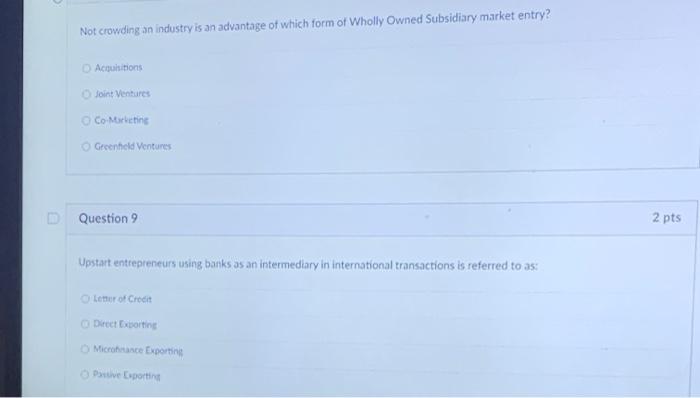 please answer both questions Not crowding an