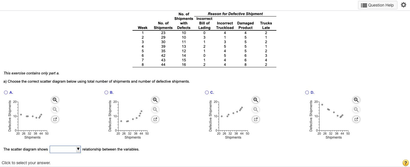 A Question Help Week 1 2 3 4 5 6 7 8 No. of