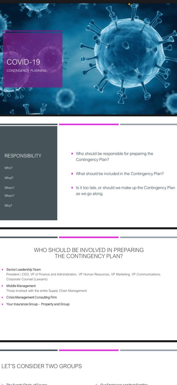 RESPONSIBILITY - Who should be responsible for