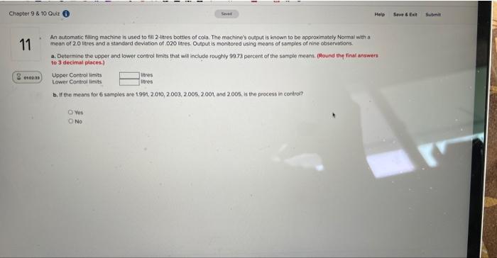 An automatic filing machine is used to fill 2