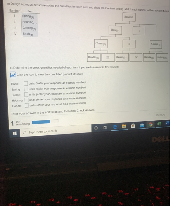 N-level coding Match each number in the structure