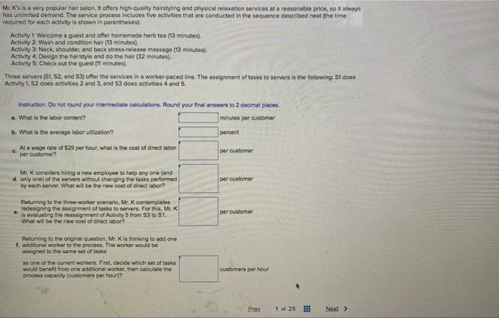 M.Ks is a very popular hair salon. It offers