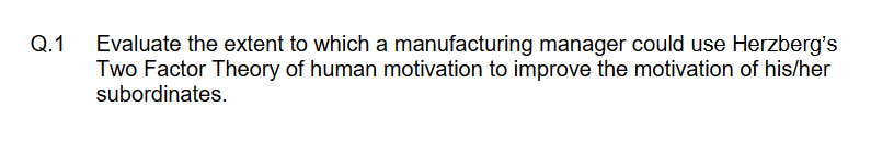 Answer 3-4 pages long please. Thanks! Q.1