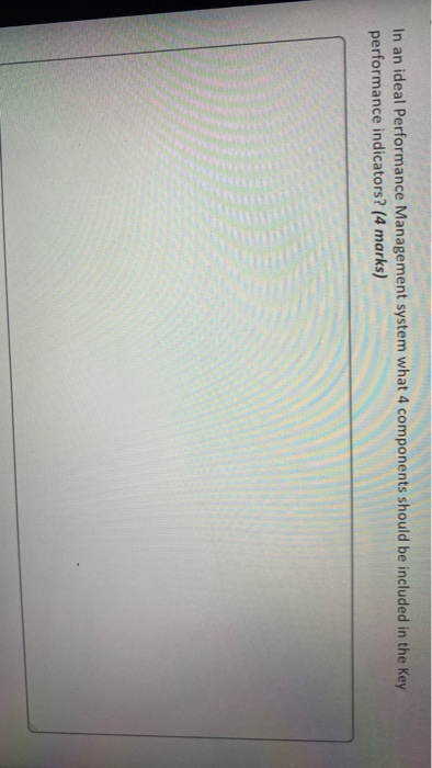 In an ideal Performance Management system what 4