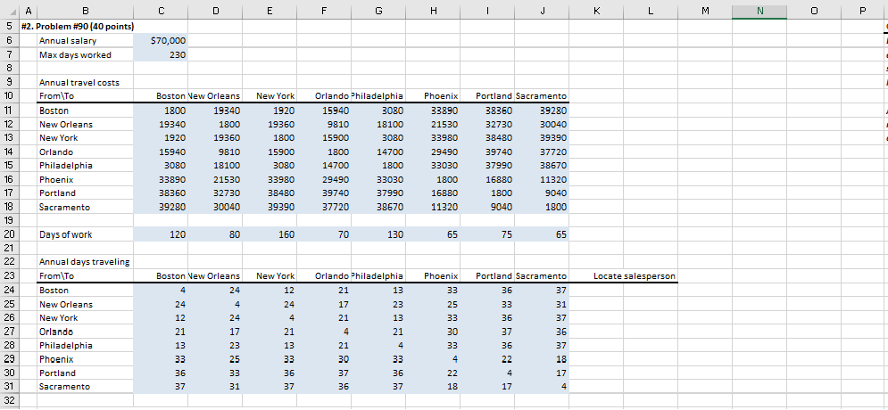 PLEASE SHOW THIS IN EXCEL AND SHOW FORMULAS ETC.