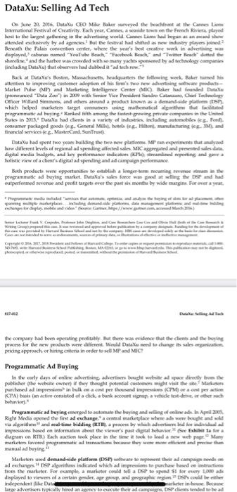 post DataXu: Selling Ad Tech On June 20, 2016,