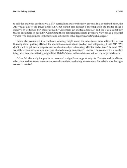 post DataXu: Selling Ad Tech On June 20, 2016,