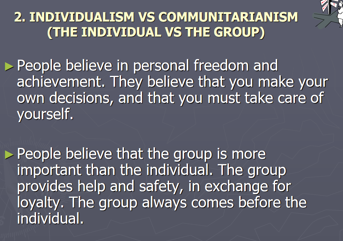 Scenario: Senior investment managers have