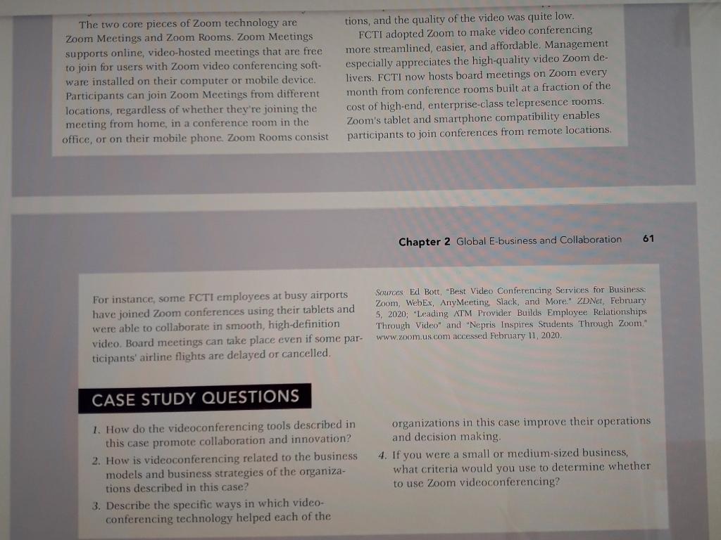 Case Study Question: 4. If you were a small or