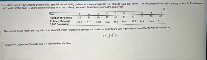 b) how many patients will be in year 11? Dr.